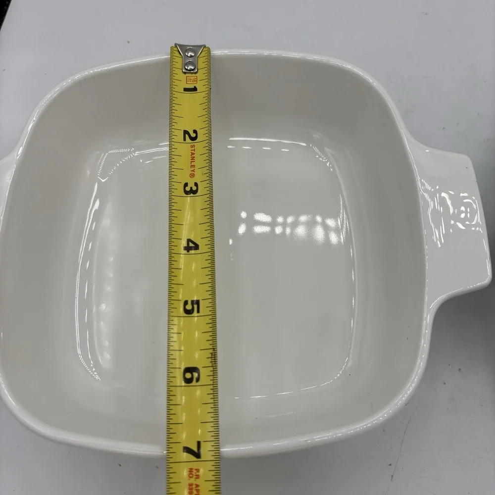 Vintage Corning Ware A-1-B Casserole Dish 1 Quart Spice Of Life L'Echalote Lot 2